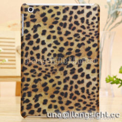 Leopard Print Deisgn Translucence Plastic Case For iPad 2/3/4