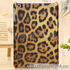 Leopard Print Deisgn Translucence Plastic Case For iPad 2/3/4