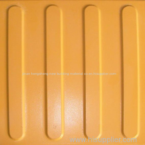 Tactile Pavers Rubber Yellow