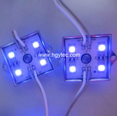 wholesale waterproof outdoor smd 5050 led module with lens 4 leds(HL-ML-5C4)