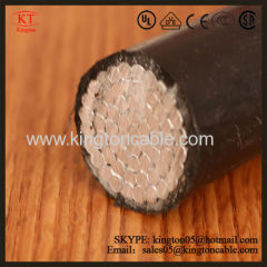 Overhead XLPE power cable