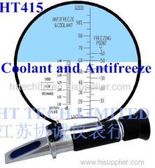 Battery coolant cleanser/antifreeze refractometer