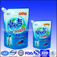 plastic bag laundry detergent