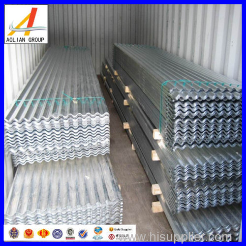 Steel Metal Tin Corrugated Roofing Sheets With Polyester Or Pvc