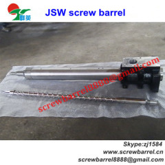 Injection molding screw and barrel