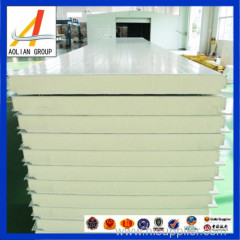 PU sandwich panel with flame retardant for cold room,high quality pu sandwich panel,metal PU sandwich panel