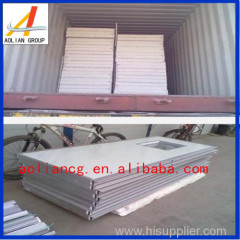 PU sandwich panel with flame retardant for cold room,high quality pu sandwich panel,metal PU sandwich panel