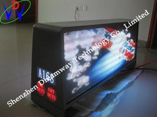 Brazil Taxi Top LED Display Advertising