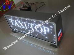 San Diego LED Taxi Advertising Signs