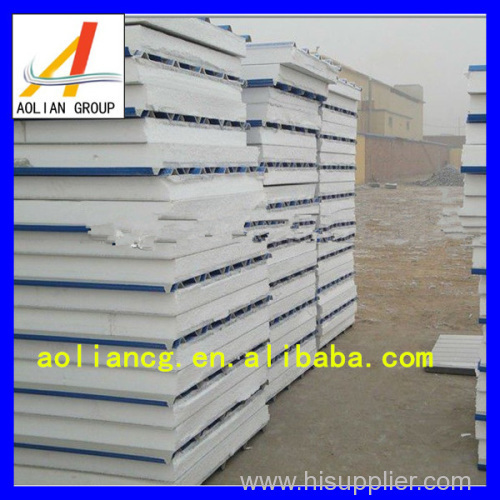 Structural Insulated Color Coated Galvanized EPS Sandwich Panels for Roof,Fiber cement light weight EPS sandwich