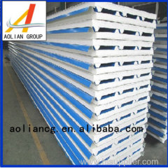 Structural Insulated Color Coated Galvanized EPS Sandwich Panels for Roof,Fiber cement light weight EPS sandwich