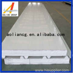 Structural Insulated Color Coated Galvanized EPS Sandwich Panels for Roof,Fiber cement light weight EPS sandwich