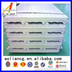 Structural Insulated Color Coated Galvanized EPS Sandwich Panels for Roof,Fiber cement light weight EPS sandwich