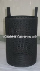 Titanium Anode Basket fits the 4 liter beaker MMO or Ti raw material