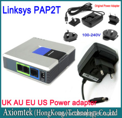 Linksys PAP2T Internet Phone Adaptor 2 Port unlocked