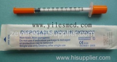 Insulin syringes CE Marked ISO13485