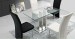 Metal And Modern Space Dining Table