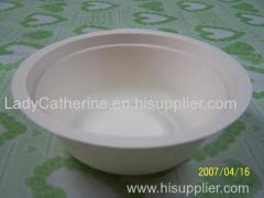 Disposable biodegradable bowl/sugarcane bagasse bowl/sugarcane bagasse tableware/paper pulp tableware