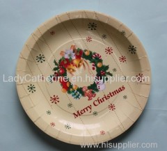 disposable paper plate/paper tray/paper dish/cake tray
