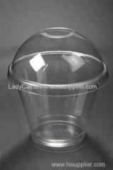 Ice cream cups/Disposable plastic cup/disposable juice cup/disposable coffee cup/clear plastic cup/disposable drinking c