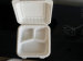 disposable biodegradable cornstarch clamshell takeout box
