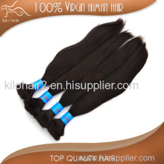 top grade AAAAA virgin human hair straight wave