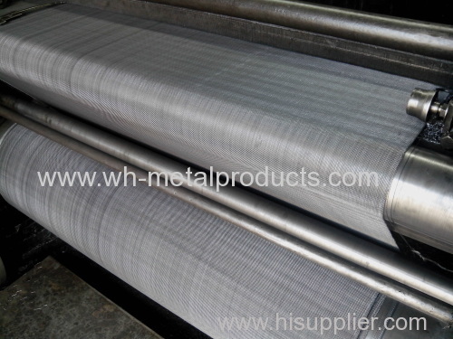 Filtering liquid wire cloth