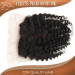 New arrival fashion styles top lace closure deep curly indian hair full cuticle human hair grade 5A