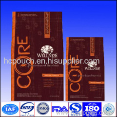 quad seal paper package bag