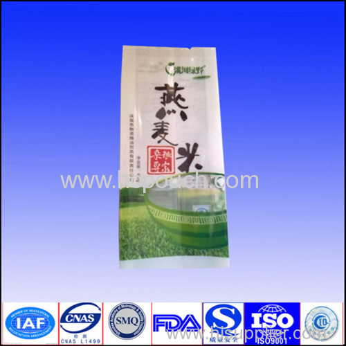 25kg durable rice packing bag with tear notch