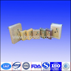 Stand Up Vacuum Available Laminated Plastic Rice Bag