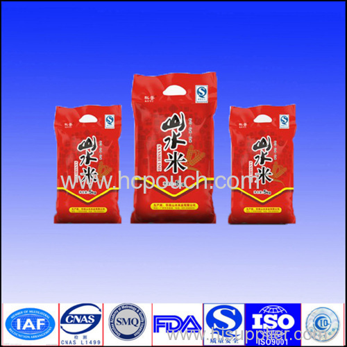 25kg PP Woven Rice Packaging Bags with high quality