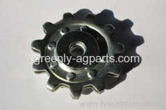 AH103303 John Deere 11 teeth idler chain gathering sprocket to fit 50A series row crop head