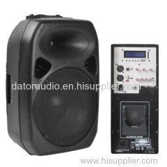 15-inch full range plastic molded PA sound box Professional Speaker