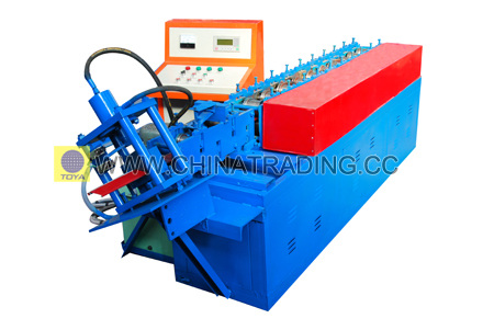 Flying Saw Cutter Shutter Door Forming Machine