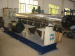 Pipe extrusion line for pe