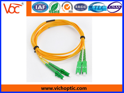 LC-SC APC duplex network optical fiber patch cord