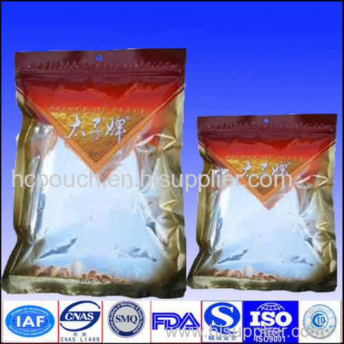 resealable aluminum foil packaging bags