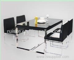 Space Silver Fashion Classic Dining Table