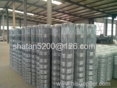 Factory direct sale galvanized farm guard field fence/cheap field fence