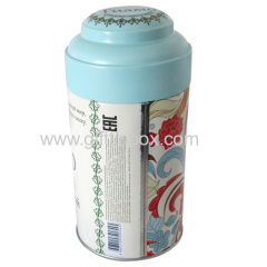 Dome lid round tin