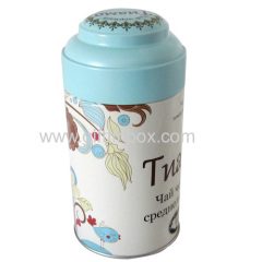 Dome lid round tin