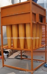 powder coating booth cyclone