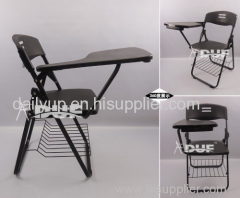 Convinient & Reliable Folding Lecture Chair with Writing Tablet multifunction