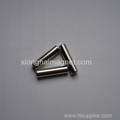 Cylinder Neodymium magnet with size D5*20mm