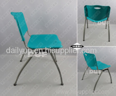 Plastic affinity chair with ablet seating ergonomic stacking lecture chair