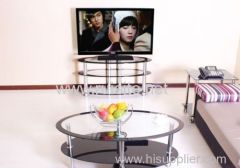Round simple TV cabinet Table