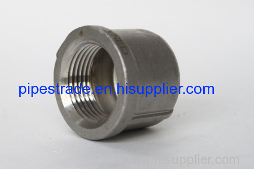 Casting 316/304 Mss sp-114 pipe fittings- cap 150PSI