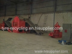 Scrap Tire Recycling Plant