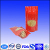 Dried fruit and nut stand up packaging bags with front clear window